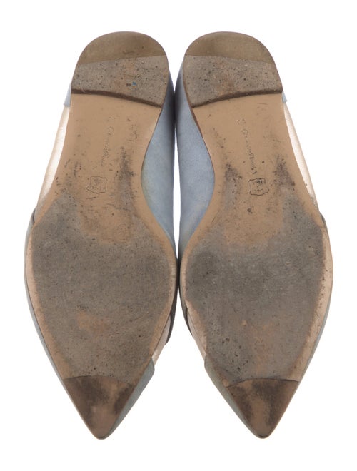 Gianvito Rossi Suede Ballet Flats