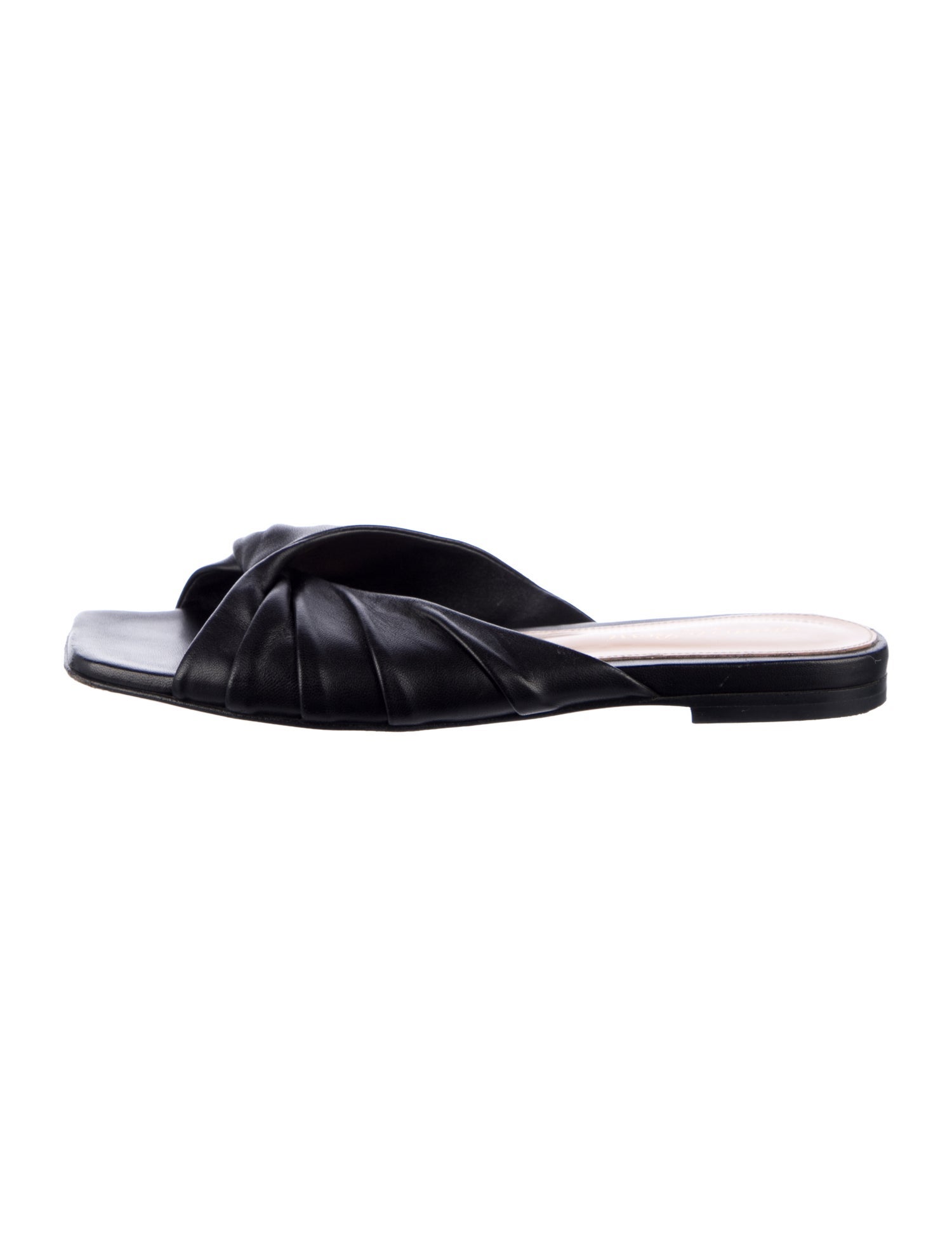 Gianvito Rossi Satin Slides