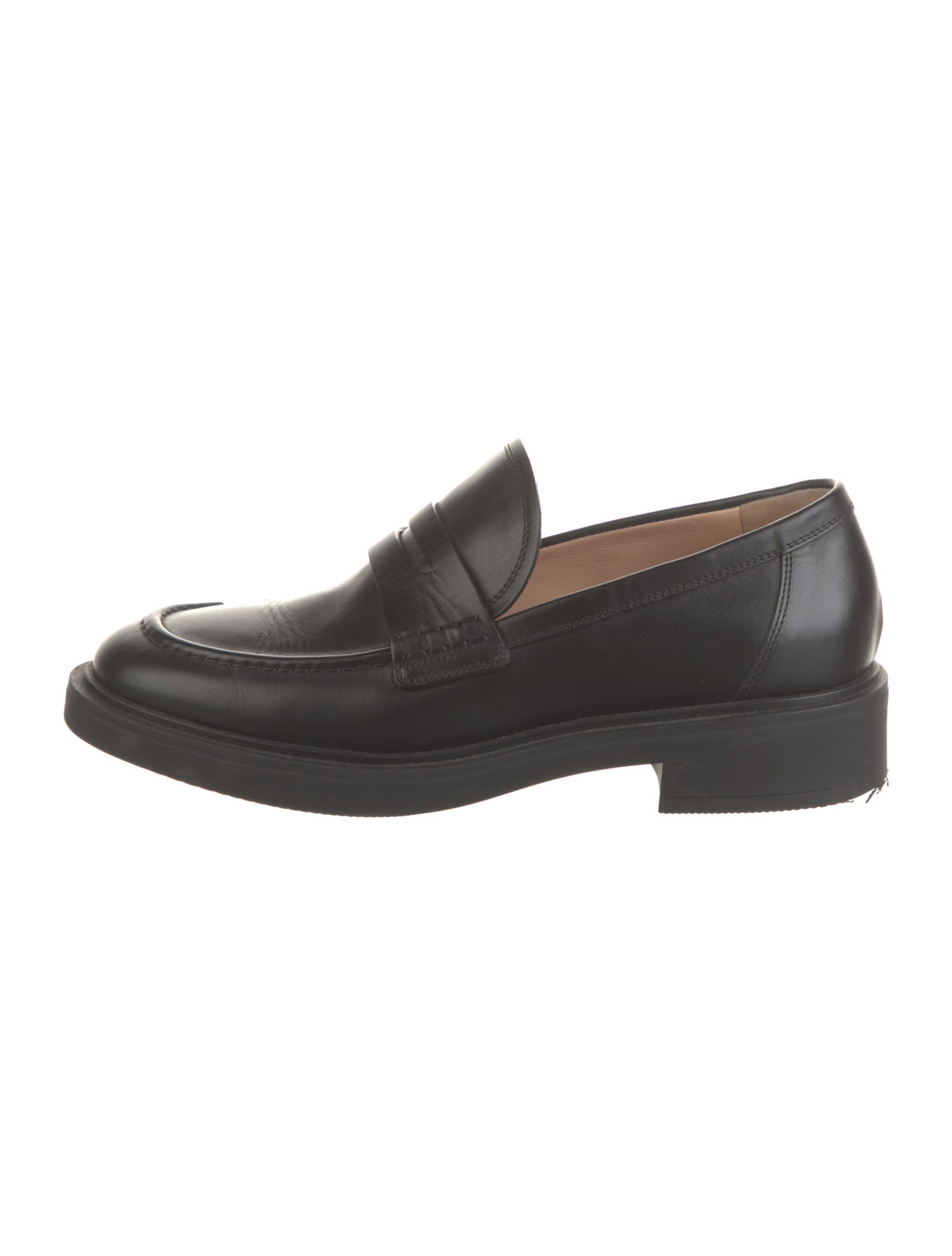 Gianvito Rossi Leather Loafers