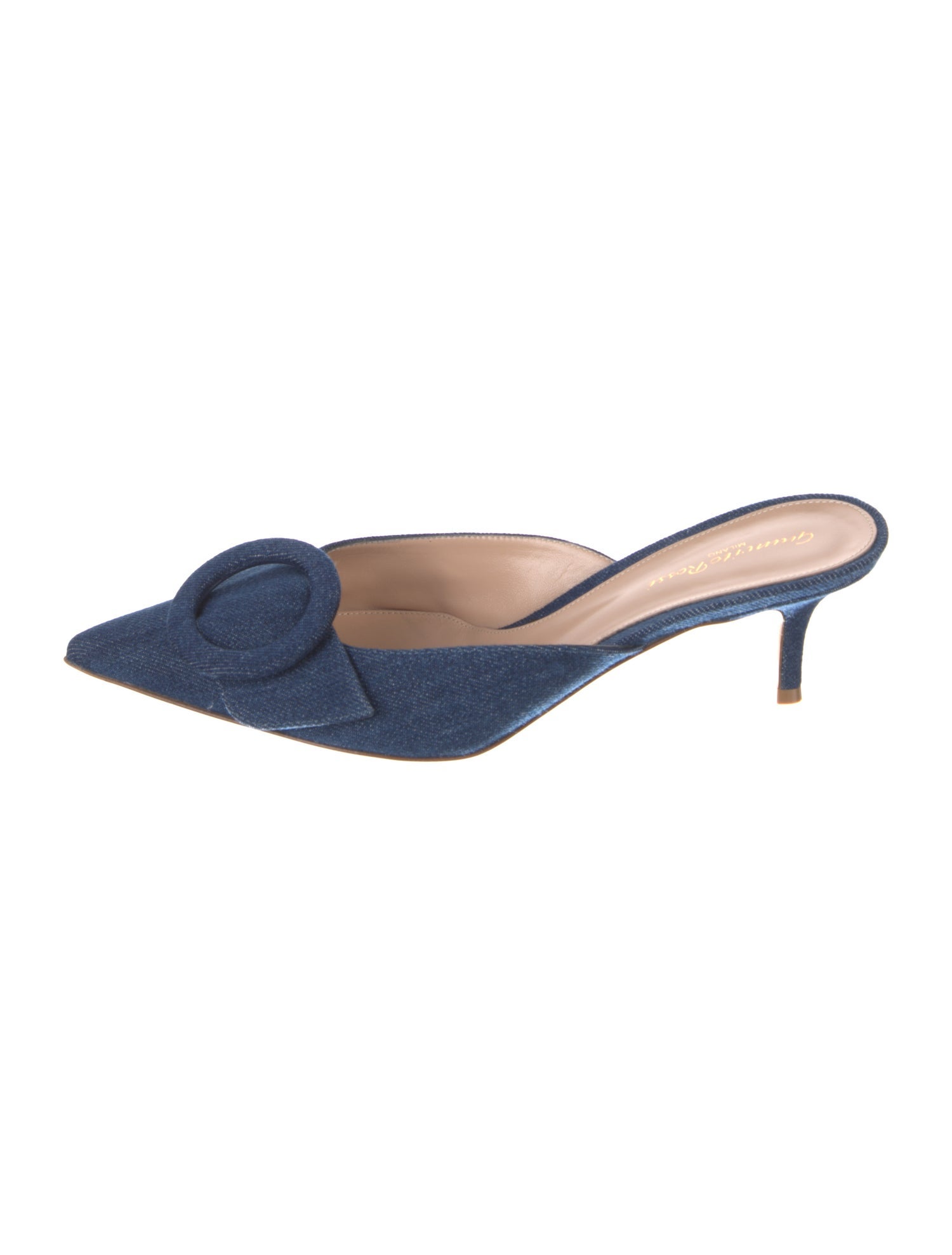 Gianvito Rossi Suede Mules