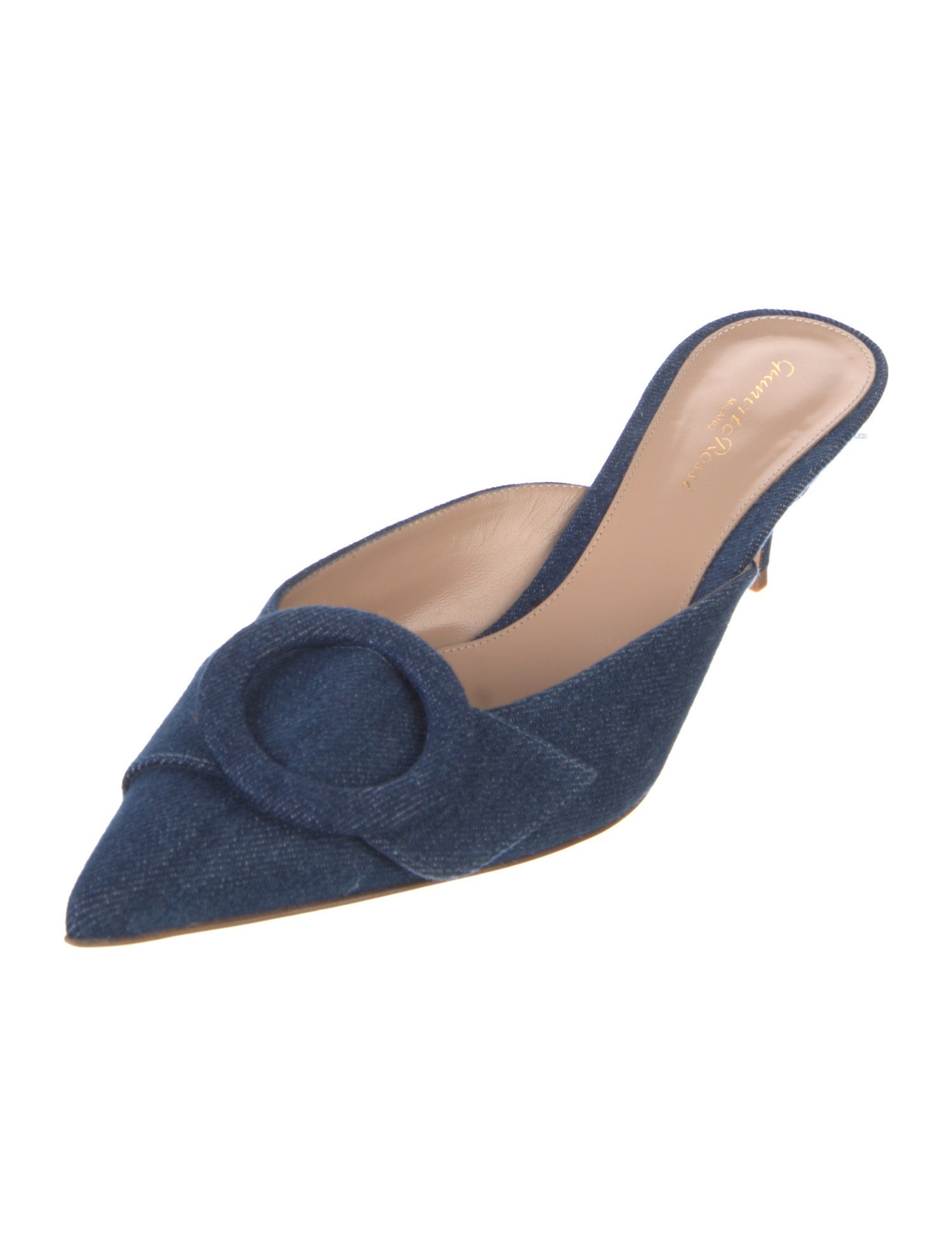 Gianvito Rossi Suede Mules