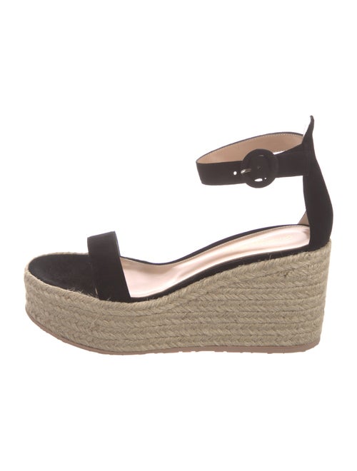 Gianvito Rossi Suede Espadrilles