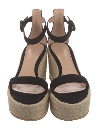 Gianvito Rossi Suede Espadrilles