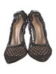Gianvito Rossi Mesh Slingback Pumps