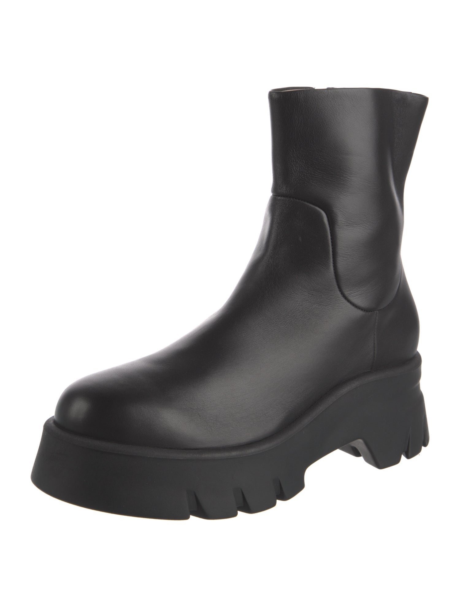 Gianvito Rossi Leather Rain Boots