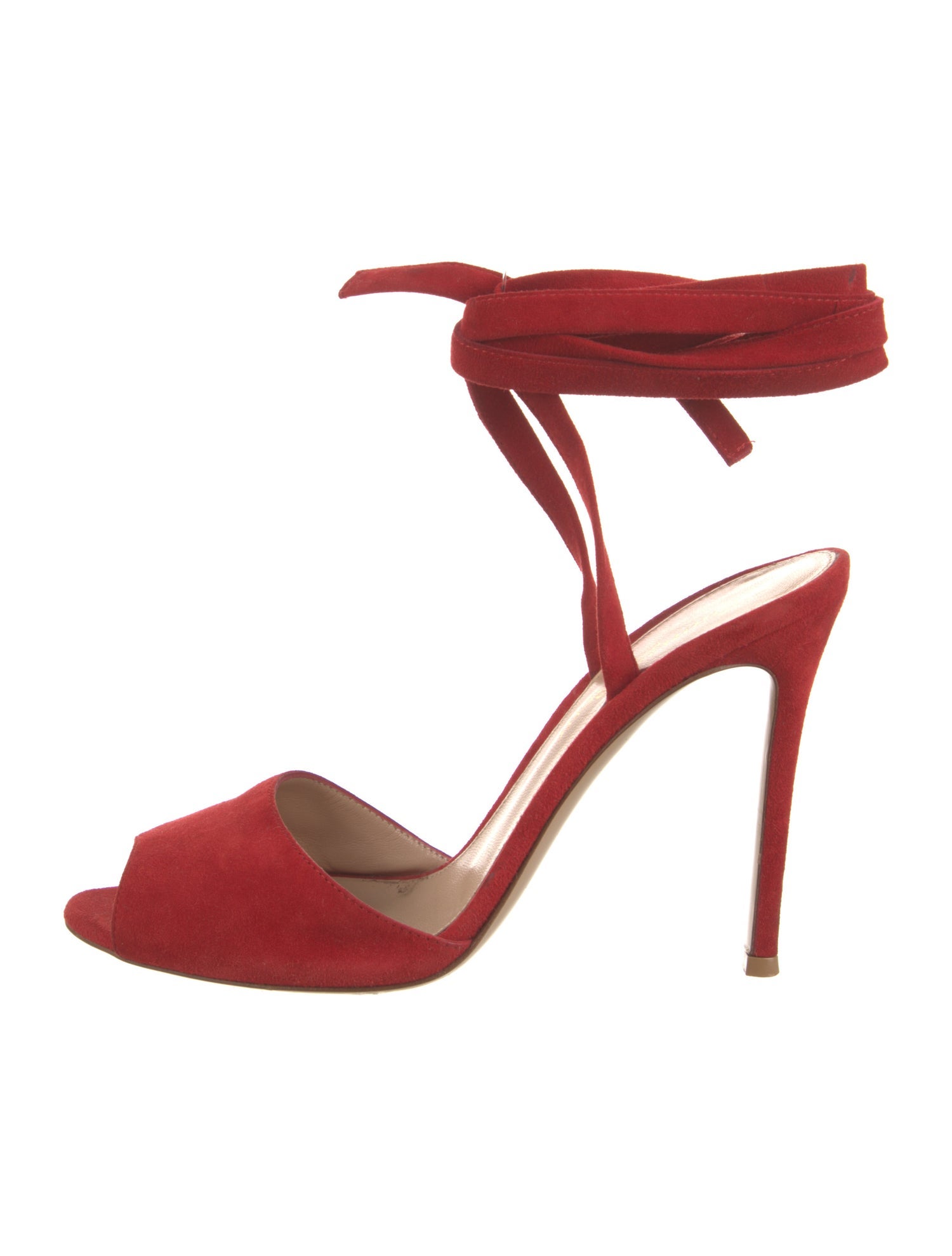 Gianvito Rossi Suede Slingback Pumps
