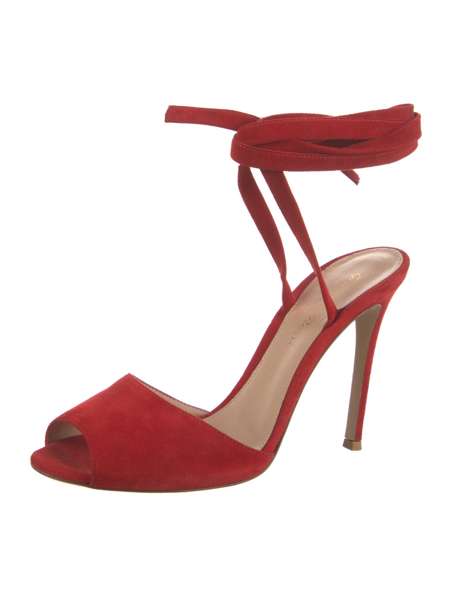 Gianvito Rossi Suede Slingback Pumps