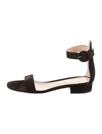 Gianvito Rossi Suede Sandals