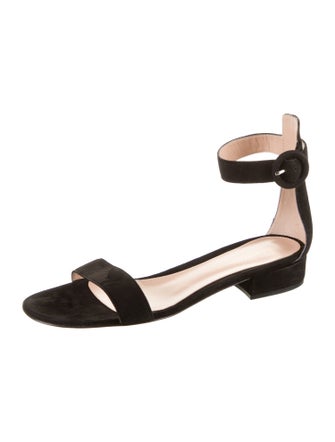 Gianvito Rossi Suede Sandals