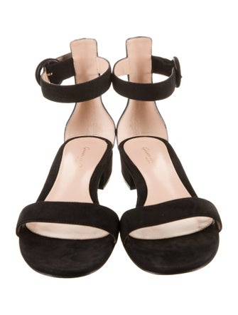 Gianvito Rossi Suede Sandals