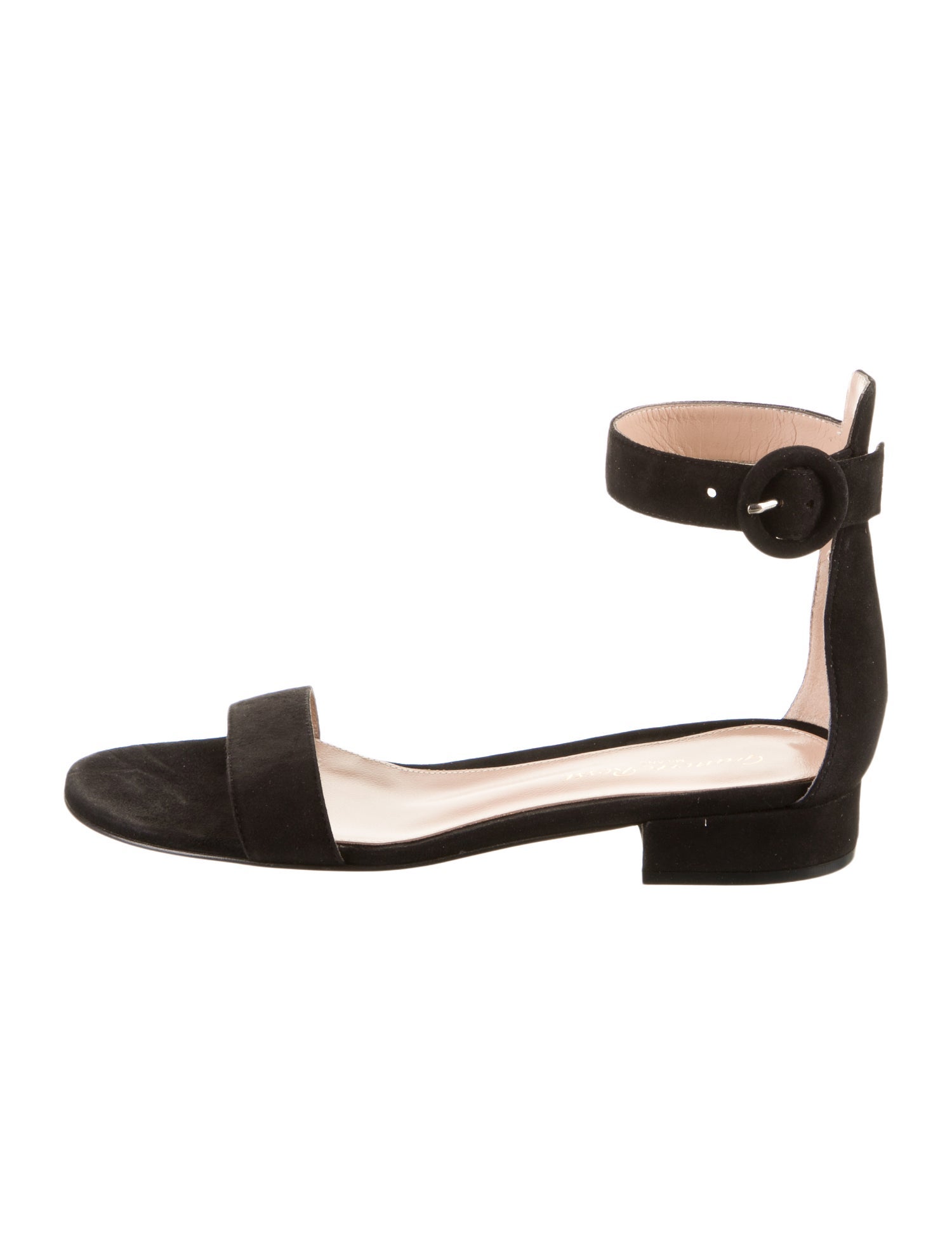 Gianvito Rossi Suede Sandals