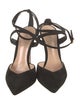 Gianvito Rossi Suede D'Orsay Pumps