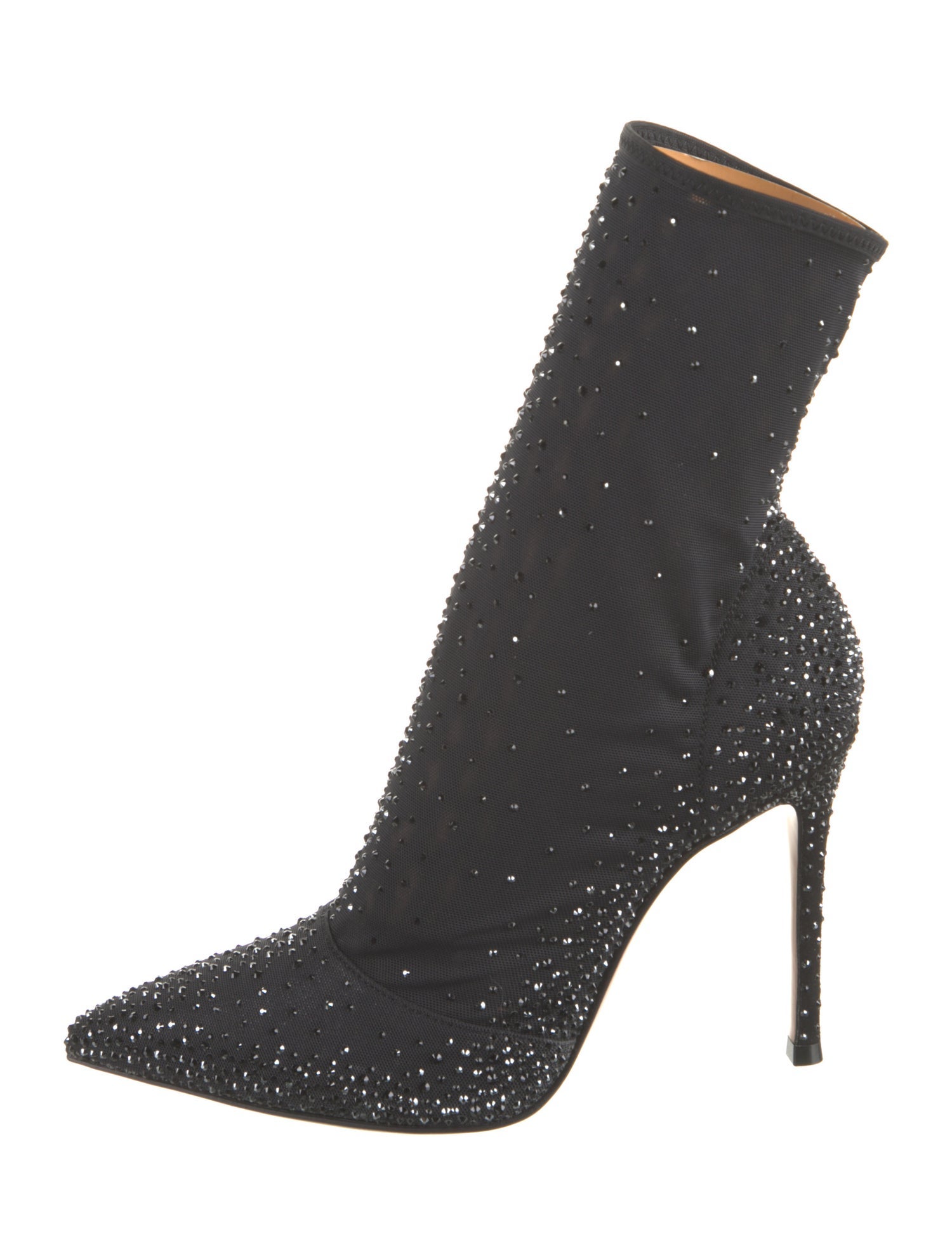 Gianvito Rossi Crystal Embellishments Sock Boots
