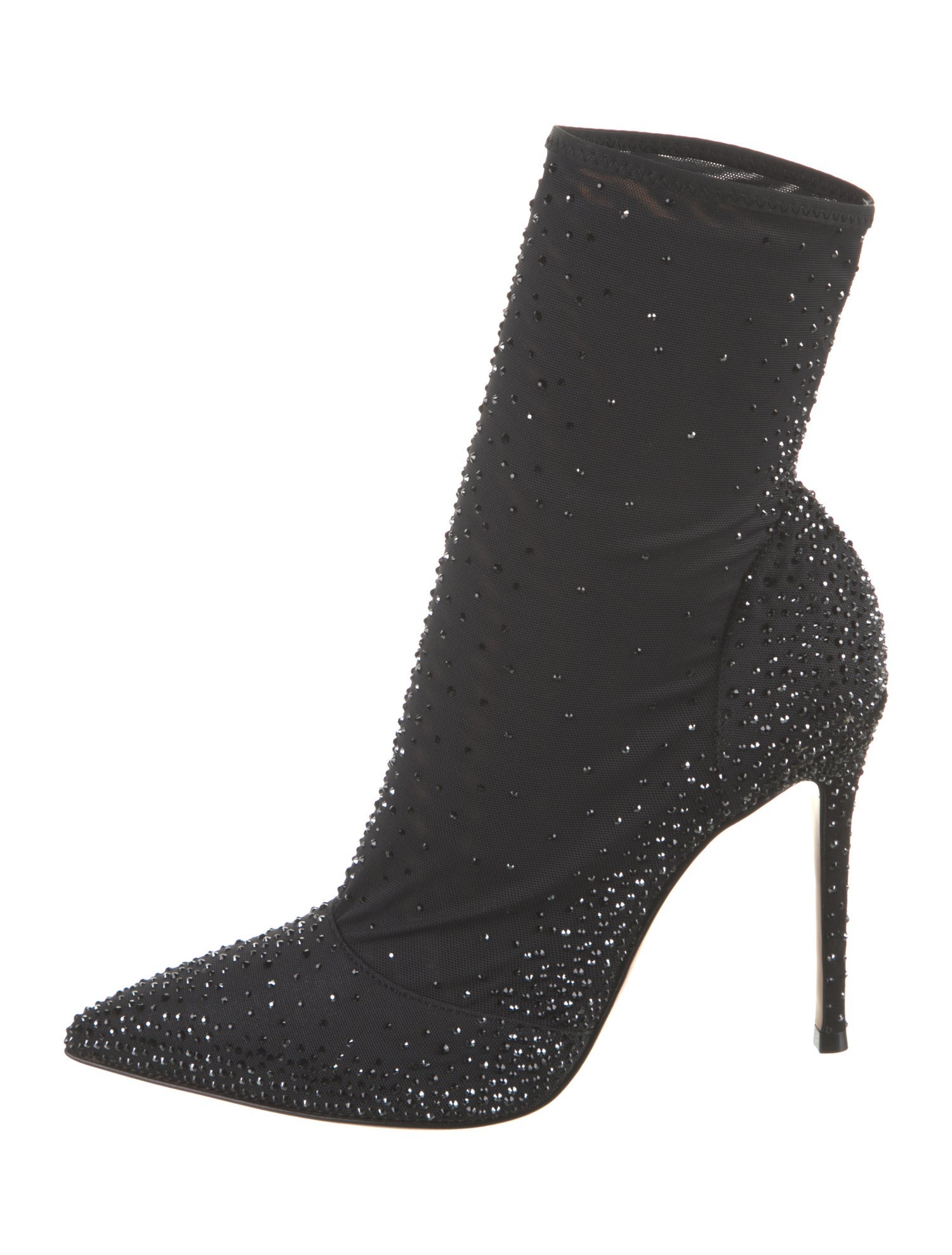 Gianvito Rossi Crystal Embellishments Sock Boots