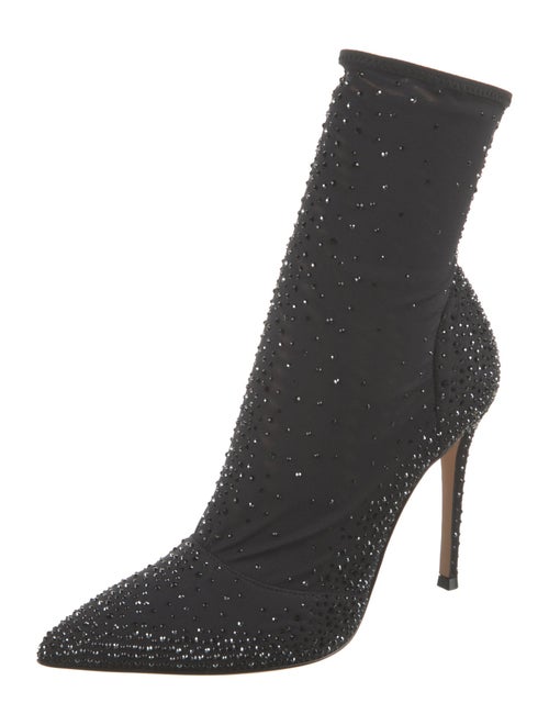 Gianvito Rossi Crystal Embellishments Sock Boots