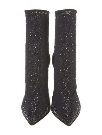 Gianvito Rossi Crystal Embellishments Sock Boots