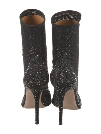 Gianvito Rossi Crystal Embellishments Sock Boots