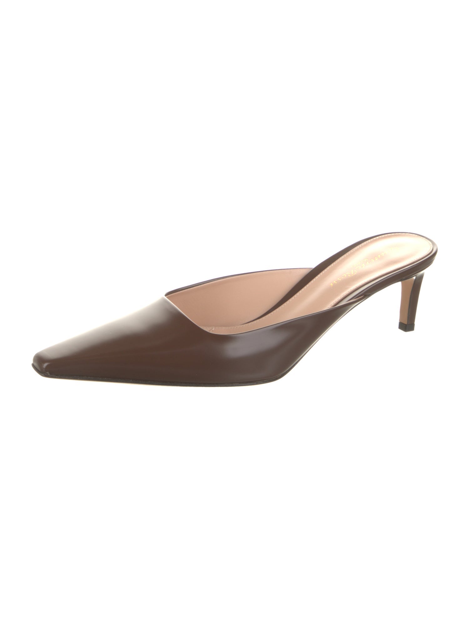 Gianvito Rossi Leather Mules