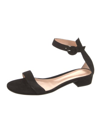 Gianvito Rossi Suede Sandals