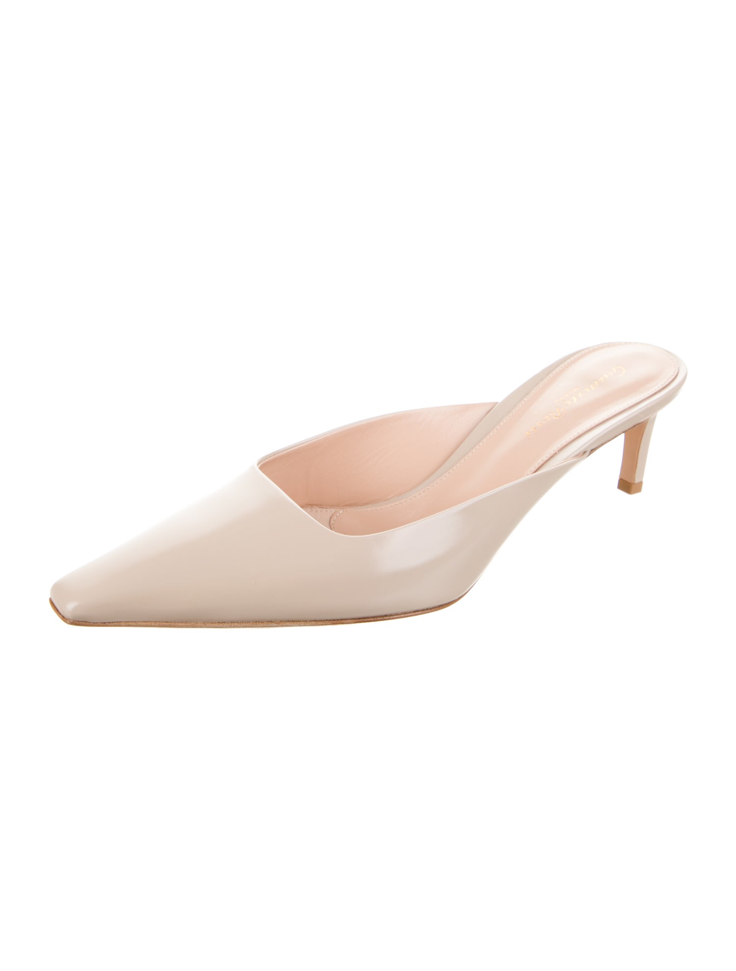 Gianvito Rossi Patent Leather Mules