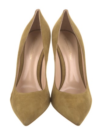 Gianvito Rossi Suede Pumps