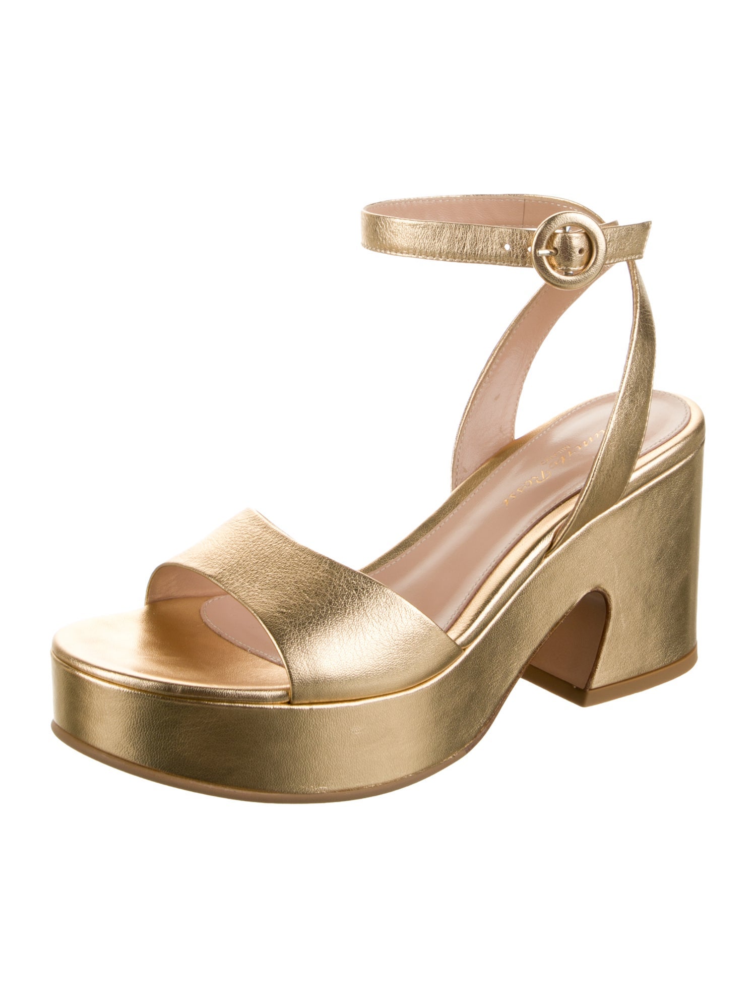 Gianvito Rossi Leather Sandals