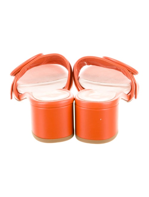 Gianvito Rossi Leather Slides