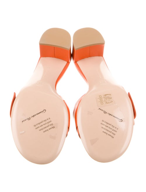 Gianvito Rossi Leather Slides