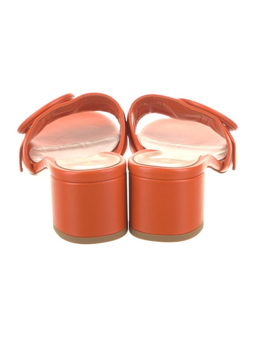 Gianvito Rossi Leather Slides