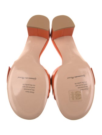 Gianvito Rossi Leather Slides