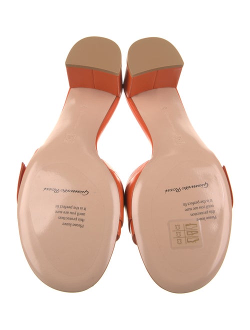 Gianvito Rossi Leather Slides