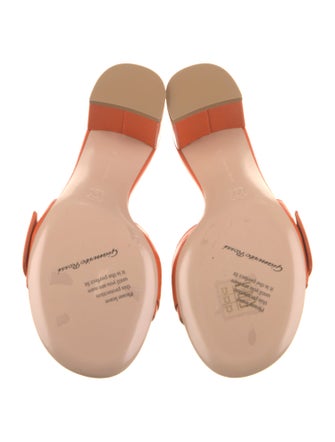 Gianvito Rossi Leather Slides