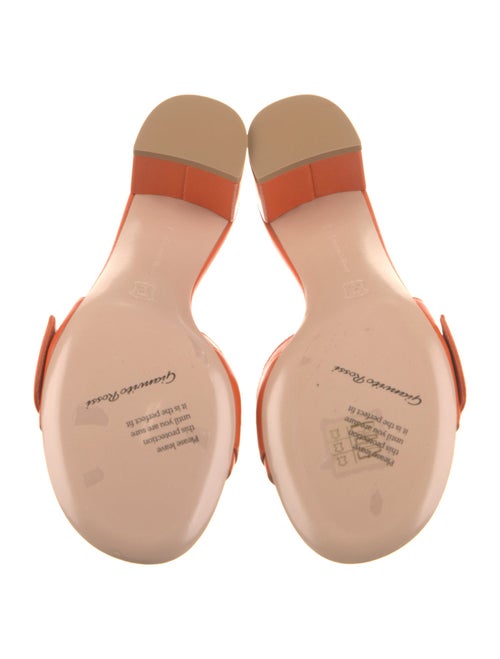Gianvito Rossi Leather Slides