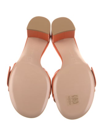 Gianvito Rossi Leather Slides