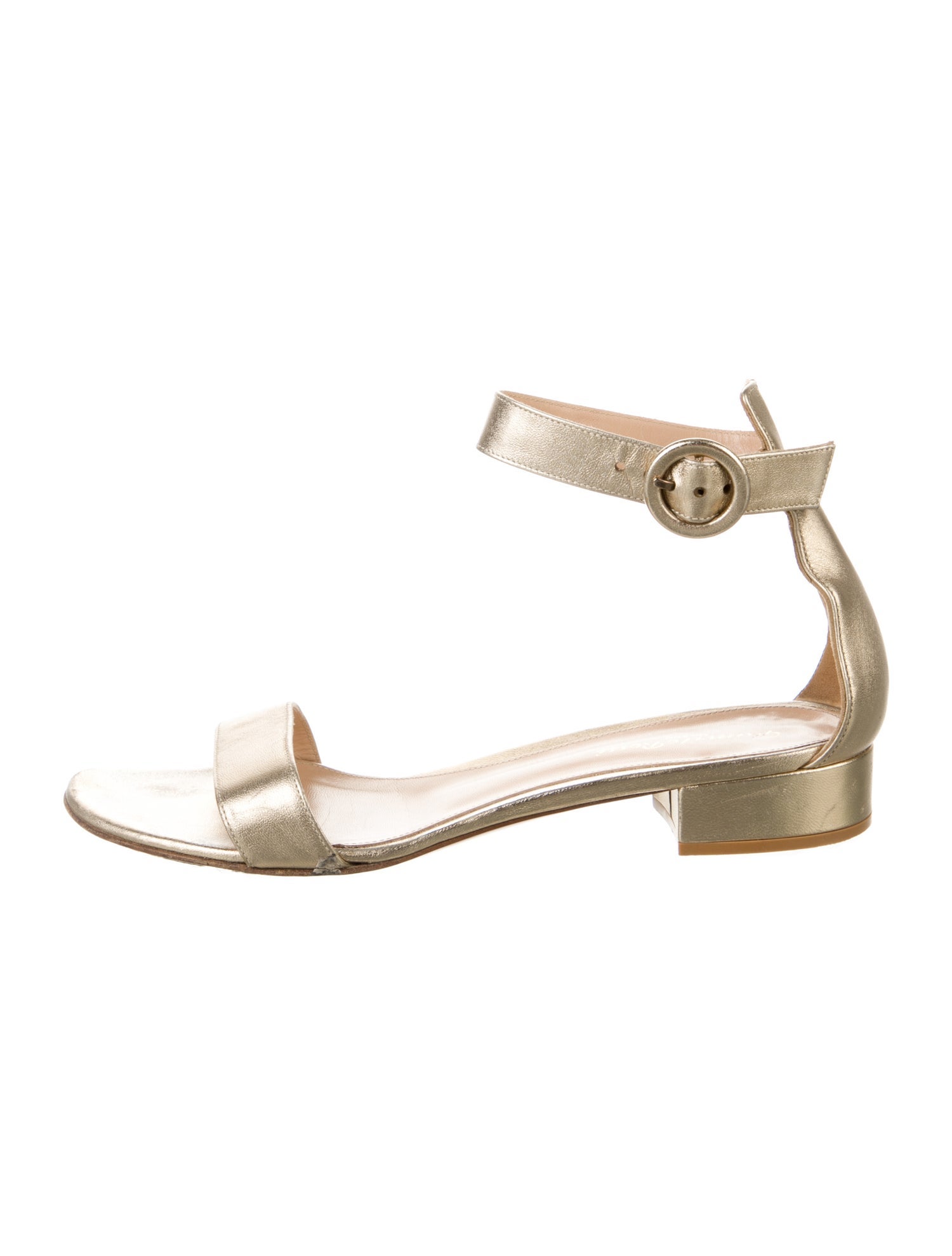 Gianvito Rossi Leather Sandals