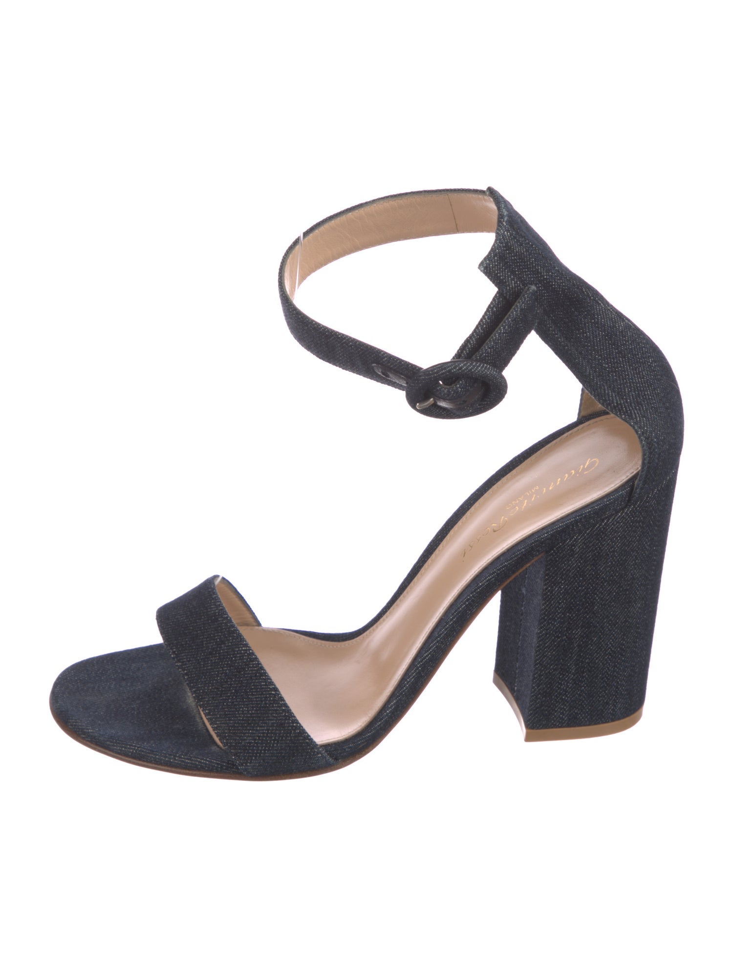 Gianvito Rossi Denim Sandals