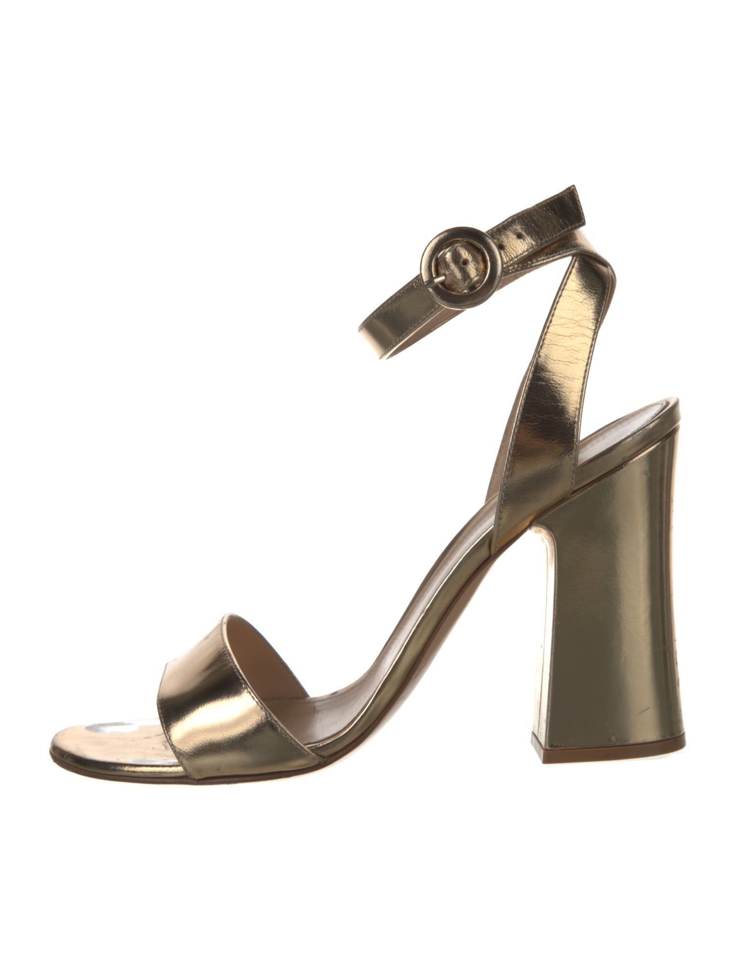Gianvito Rossi Patent Leather Sandals