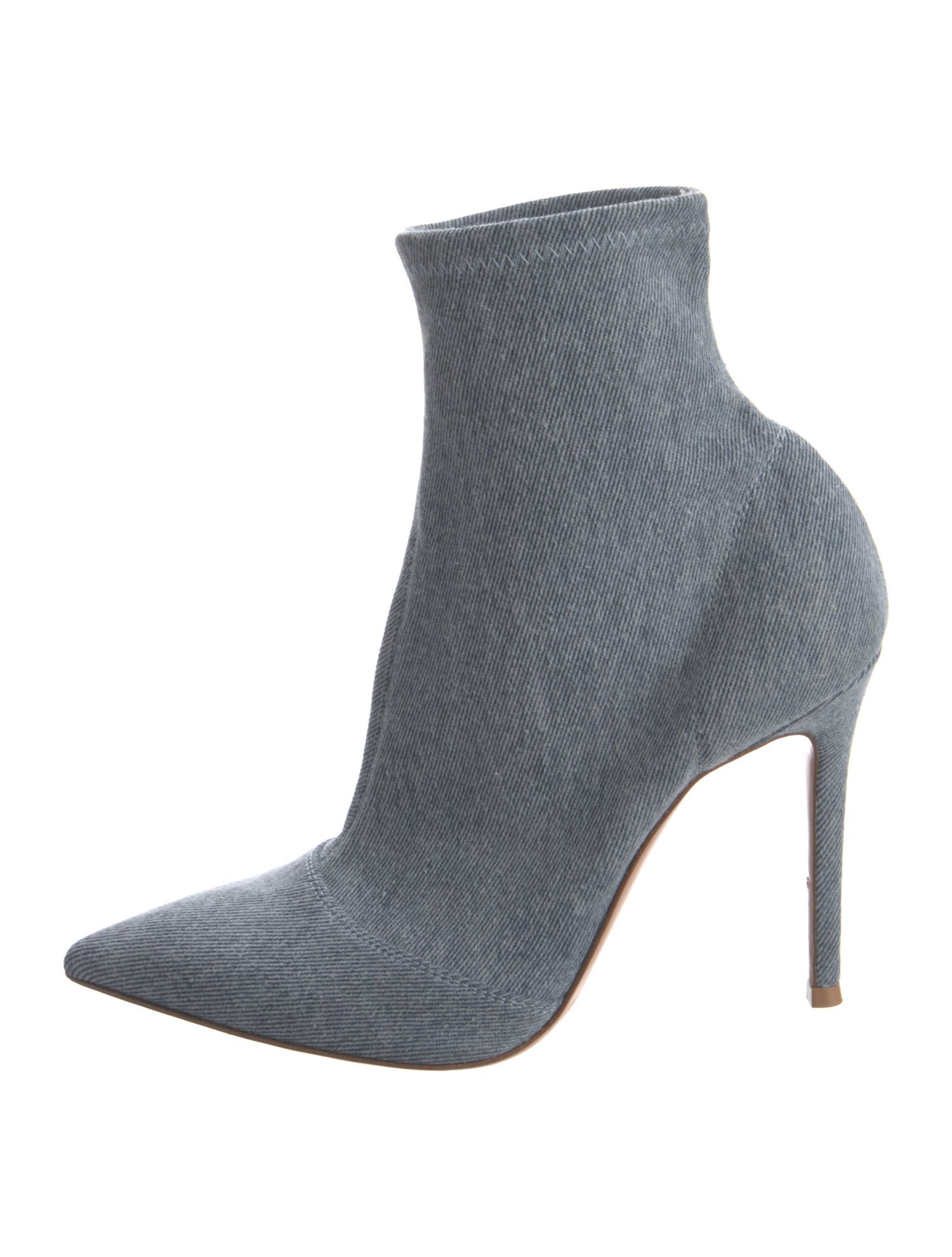 Gianvito Rossi Denim Sock Boots