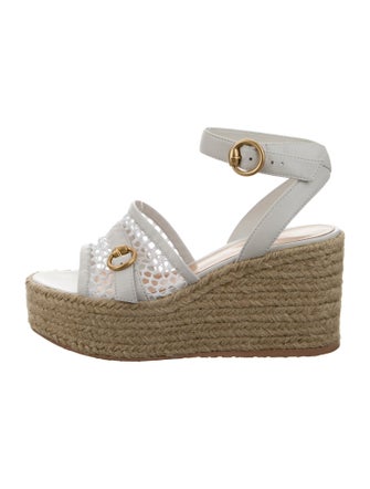 Gianvito Rossi Leather Espadrilles