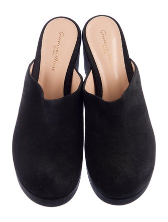 Gianvito Rossi Suede Mules