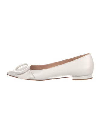 Gianvito Rossi Leather Ballet Flats