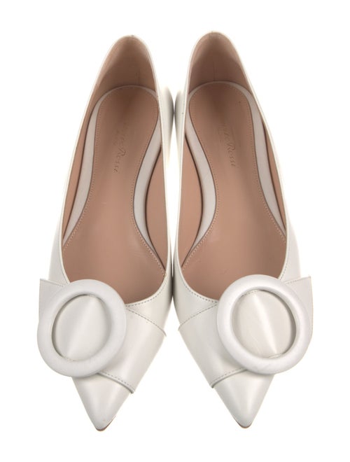 Gianvito Rossi Leather Ballet Flats