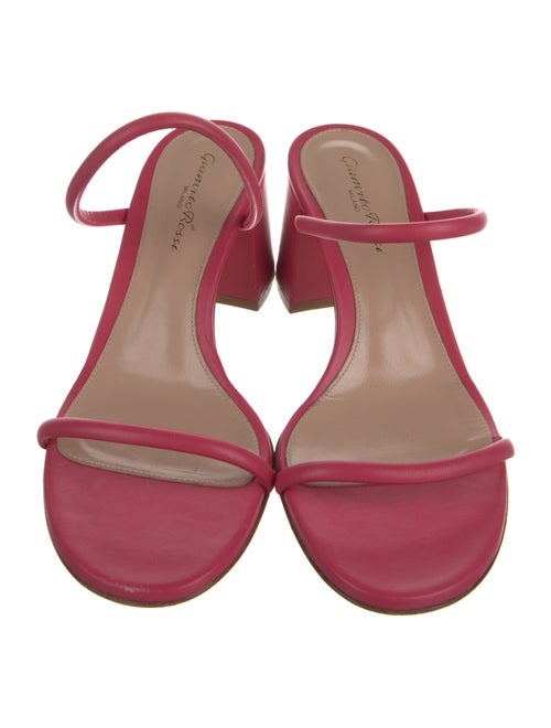 Gianvito Rossi Leather Slides