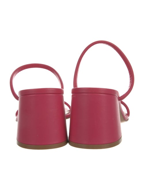 Gianvito Rossi Leather Slides