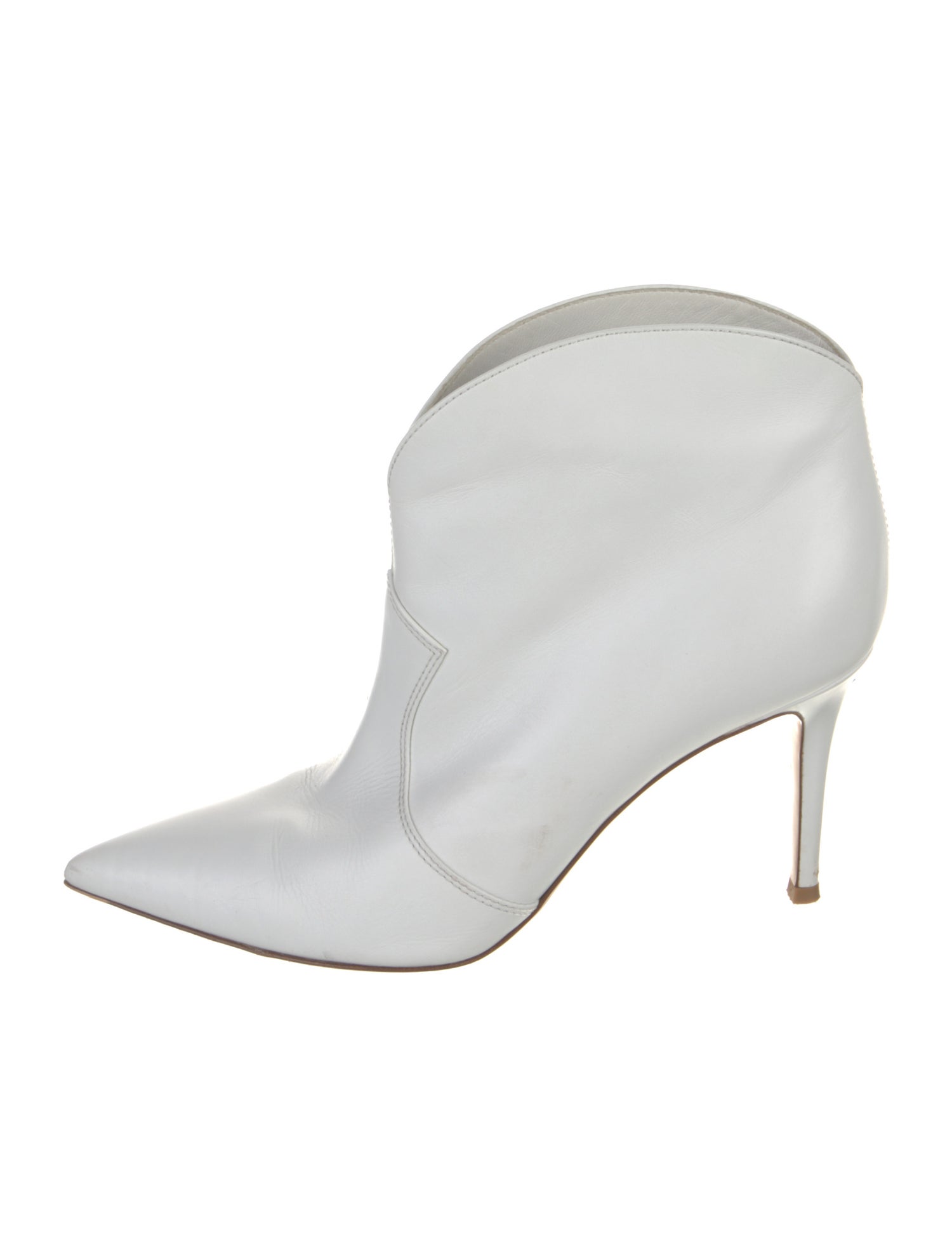 Gianvito Rossi Leather Western Boots