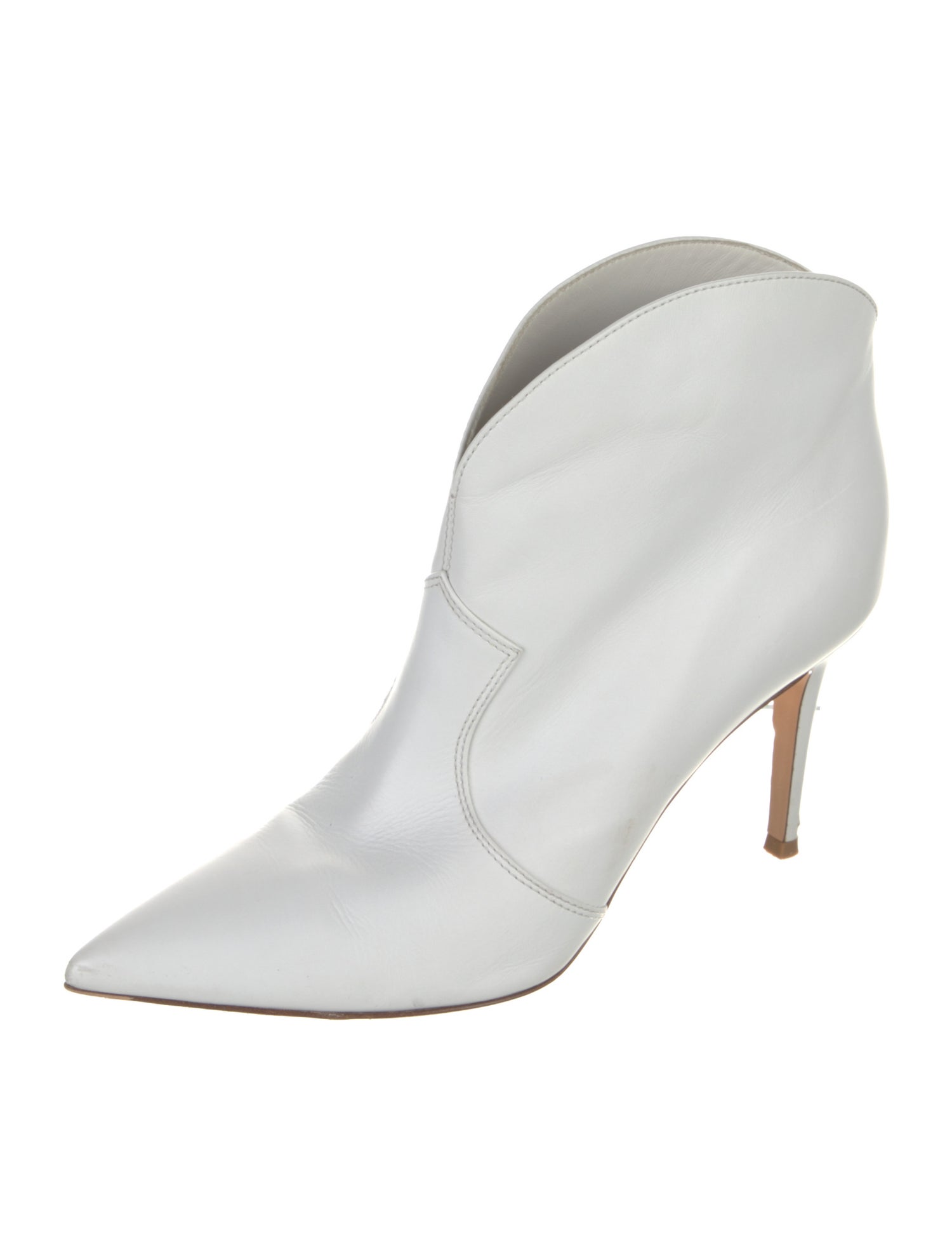 Gianvito Rossi Leather Western Boots