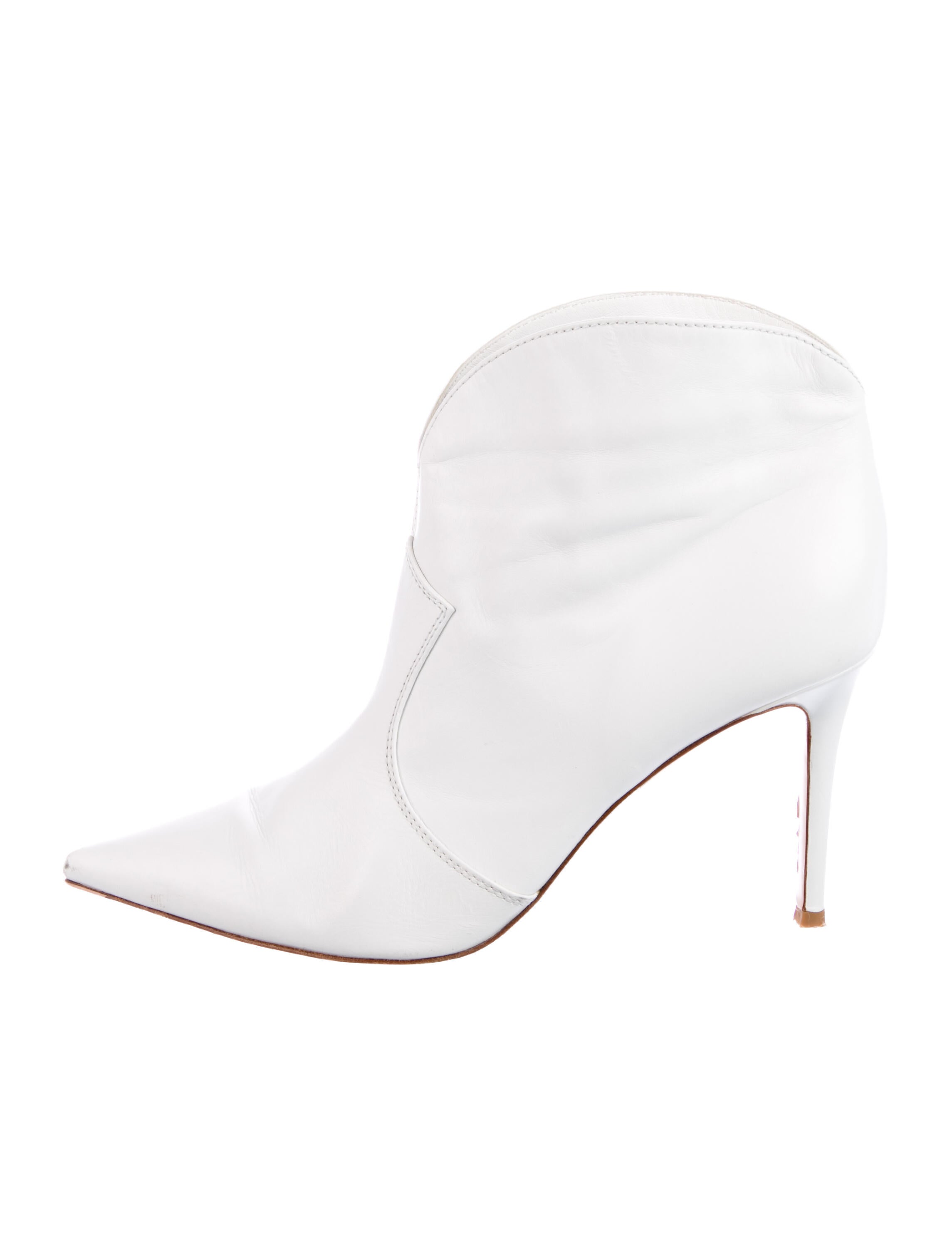 Gianvito Rossi Leather Western Boots