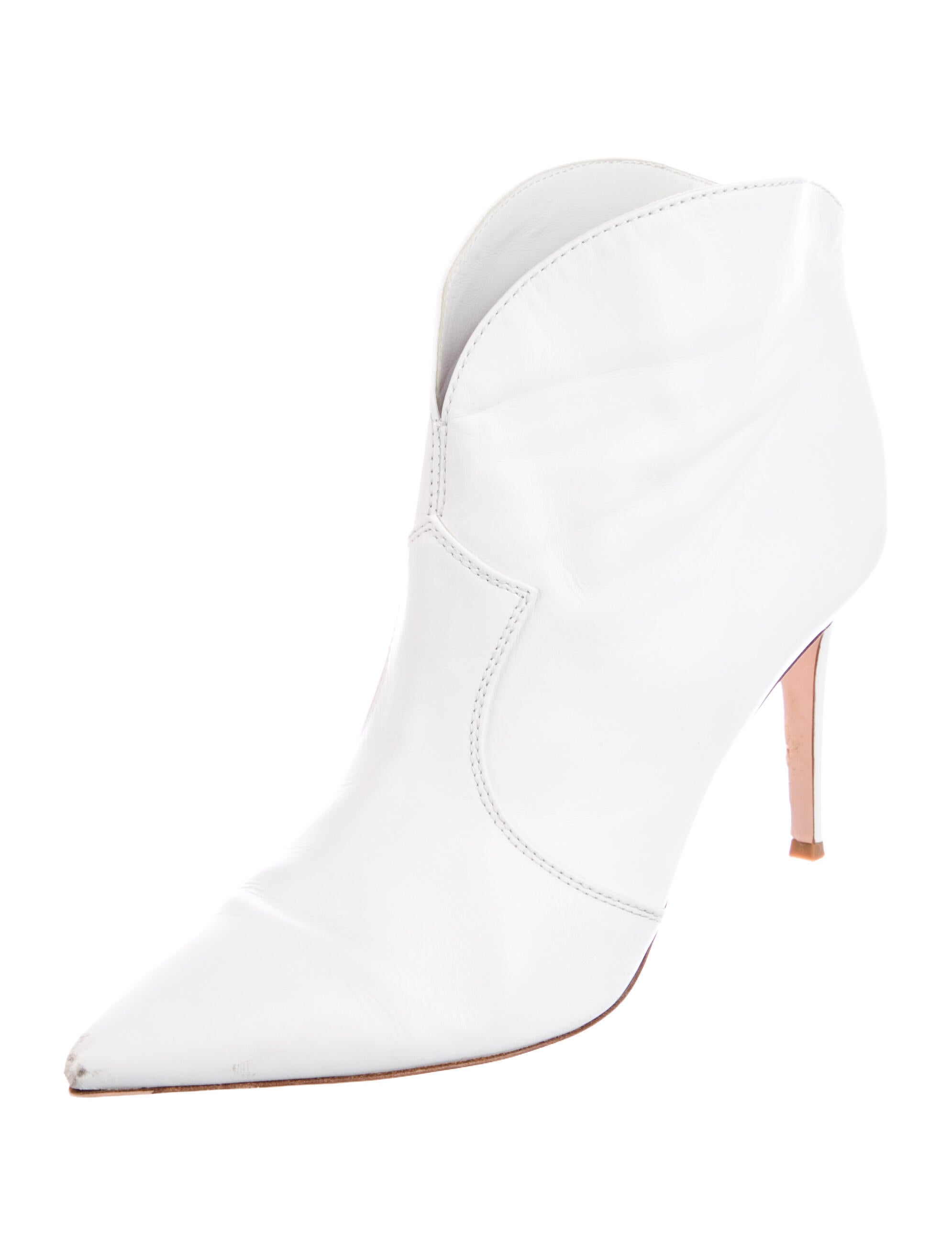 Gianvito Rossi Leather Western Boots