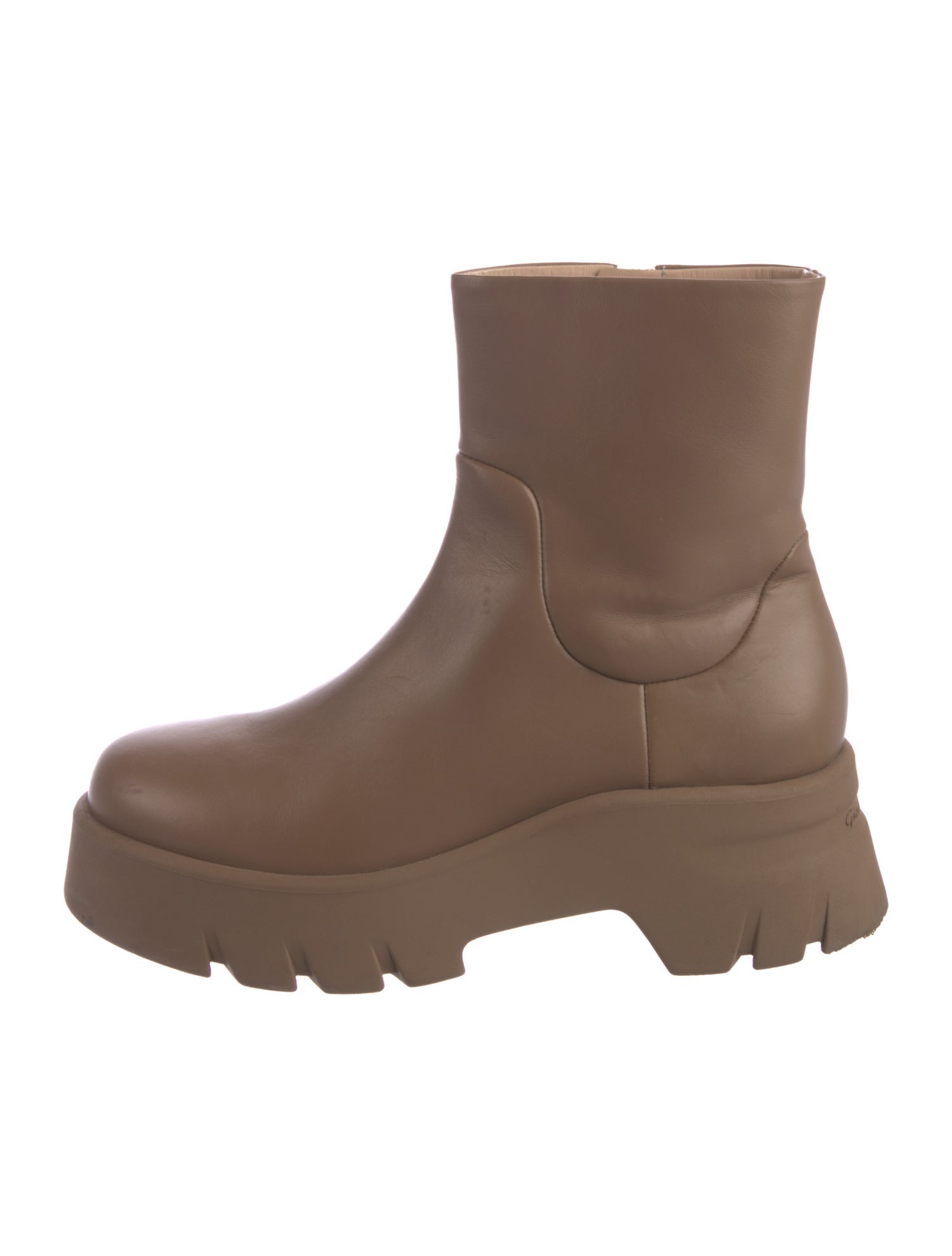 Gianvito Rossi Leather Rain Boots