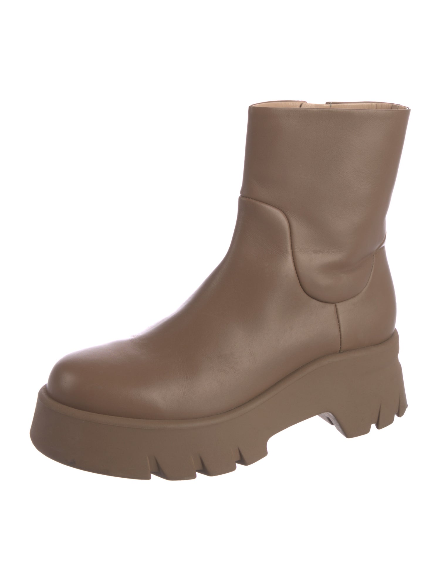 Gianvito Rossi Leather Rain Boots